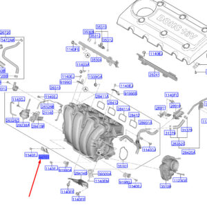 HYUNDAI SANTA FÉ MK3 DM Oil Pressure Switch Bracket 947512G700 ORIGINAL