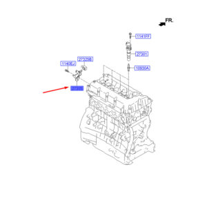 HYUNDAI SANTA FÉ MK3 DM Connector Bracket Assy 273052G100 ORIGINAL