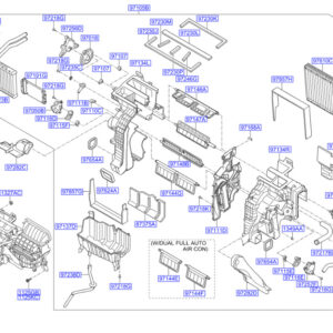 HYUNDAI SANTA FÉ MK3 Heater Aspirator Assy 972362W000 ORIGINAL