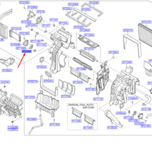 HYUNDAI SANTA FÉ MK3 Heater Temperature Door Arm 971863S000 ORIGINAL
