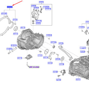HYUNDAI TUCSON NX4 MK4 Intermediate Plate Assy 4318032330 ORIGINAL