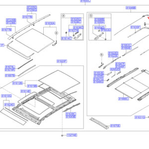 HYUNDAI SANTA FÉ MK3 DM Sunroof Harness Assy 816782W000 ORIGINAL