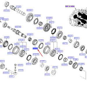 HYUNDAI TUCSON NX4 MK4 3RD Speed Gear Assy 4326032430 ORIGINAL