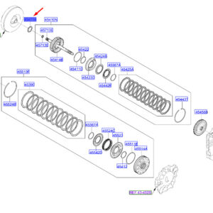 HYUNDAI TUCSON NX4 MK4 Transaxle Clutch Thrust Washer 4547226118 ORIGINAL
