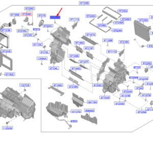 HYUNDAI KONA Electric MK1 Heater Temperature Sensor 972091P000 ORIGINAL