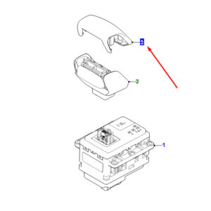 JAGUAR F-PACE X761 Transmission Shift Handle T4A39799 ORIGINAL