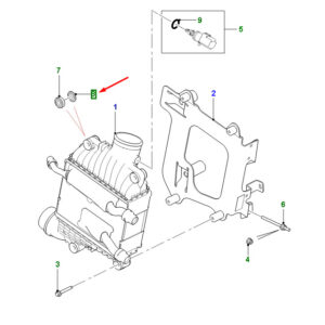 JAGUAR F-PACE X761 Insulator Insulating Bush T2H32926 ORIGINAL