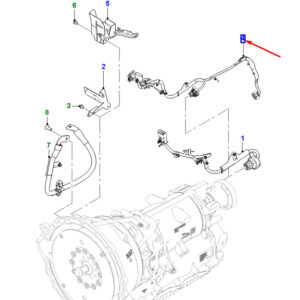 JAGUAR F-PACE X761 Transmission Harness T2H28222 ORIGINAL