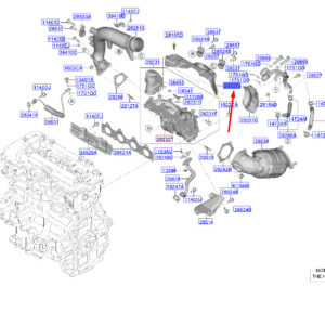 KIA CEED MK3 CD Heat A Protection 285252B730 ORIGINAL
