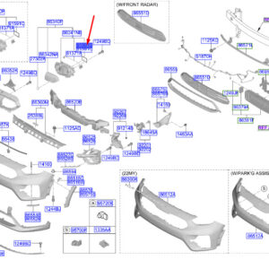 KIA NIRO MK1 Electric Inlet Label 91991Q4720 ORIGINAL