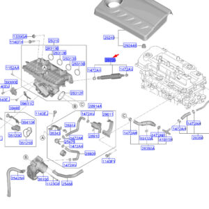 KIA CEED MK3 CD PCV Hose 2672003171 ORIGINAL
