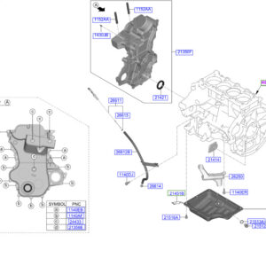 KIA CEED MK3 CD Oil Rear Seal 2144303020 ORIGINAL
