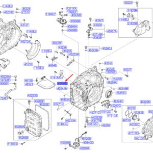KIA SPORTAGE QL MK4 Transmission Case Oil Guide 452743B200 ORIGINAL