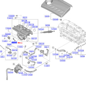 KIA CEED MK3 CD Injector Harness Bracket 3530303301 ORIGINAL