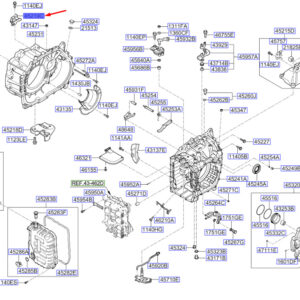 KIA SPORTAGE QL MK4 Air Breather Bracket 452193B800 ORIGINAL