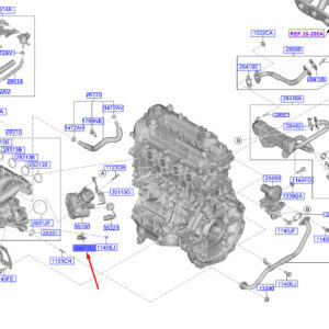 KIA NIRO MK1 Injector Harness Bracket 3530303HB0 ORIGINAL