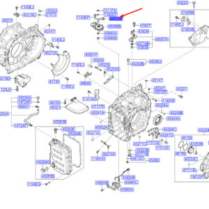 KIA SPORTAGE QL MK4 Auto Transaxle Manual Control Lever 459323B010 ORIGINAL
