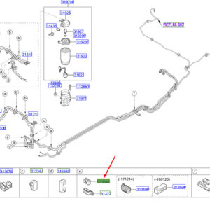 KIA SPORTAGE QL MK4 Fuel Tube Holder 31334G8900 ORIGINAL