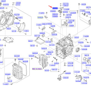 KIA SPORTAGE QL MK4 Auto Transaxle Manual Control Lever 4593226000 ORIGINAL