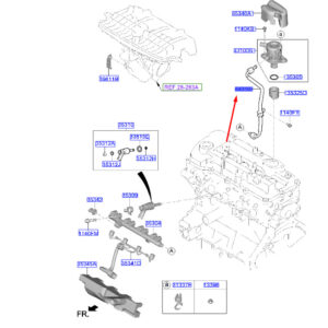 KIA CEED MK3 CD High Pressure Pipe 3530503AC0 ORIGINAL