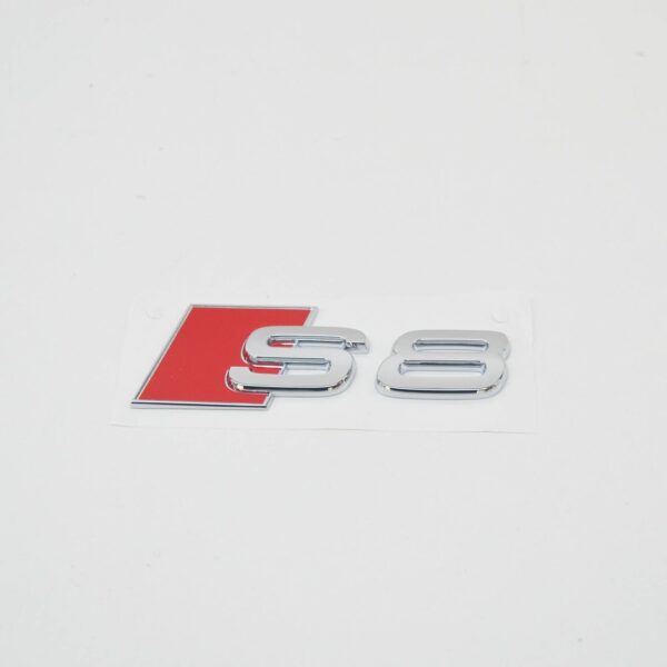 Audi A8 S8 D4 Rear Bumper Lettering Emblem Badge 4D0853735A2ZZ ORIGINAL