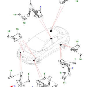 JAGUAR I-PACE X590 Front Right Height Sensor T4K20047 ORIGINAL