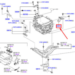 LEXUS NX MK1 Inverter Bracket G921678010 ORIGINAL