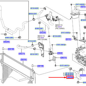 LEXUS NX MK1 Inverter Cooling Hose G922848040 ORIGINAL