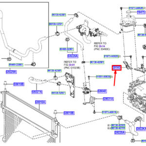 LEXUS NX MK1 Inverter Reserve Tank Bracket G91H348010 ORIGINAL