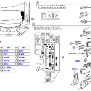 LEXUS RX MK4 HWD Relay 9098702025 ORIGINAL
