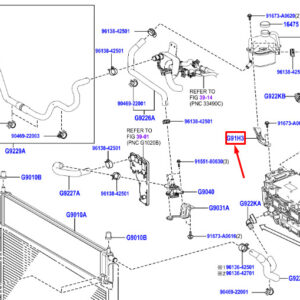 LEXUS NX MK1 Inverter Reserve Tank Bracket G91H378010 ORIGINAL
