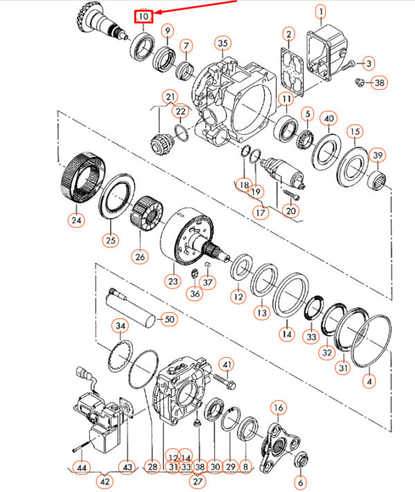 AUDI TT 8N Rear Tapered Roller Bearing 091517185D ORIGINAL - Image 4