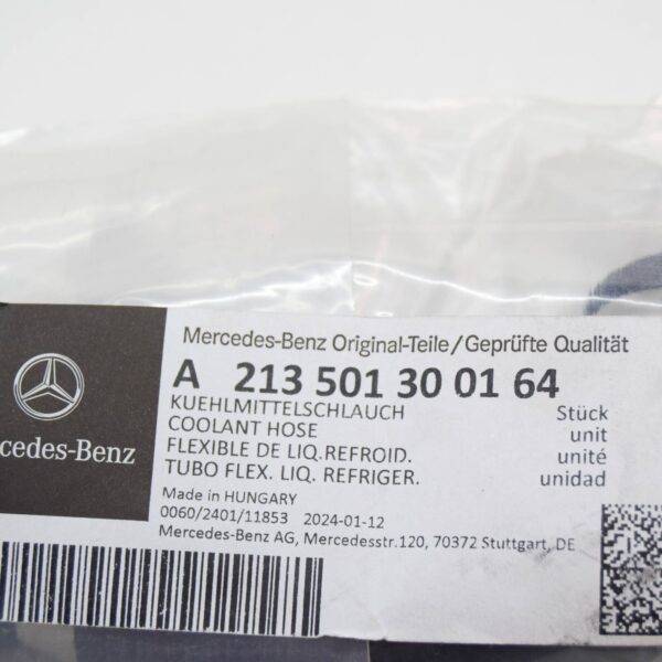 MERCEDES-BENZ E W213 Coolant Hose Pipe A2135013001 ORIGINAL - Image 5