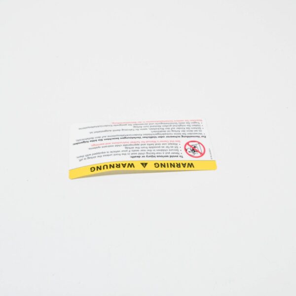 MERCEDES-BENZ ML W164 Air Bag Label A2038179620 ORIGINAL - Image 3