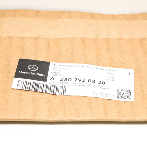 MERCEDES-BENZ SL R230 Rear Left C Pillar Trim A2307920330 2005 ORIGINAL - Image 3