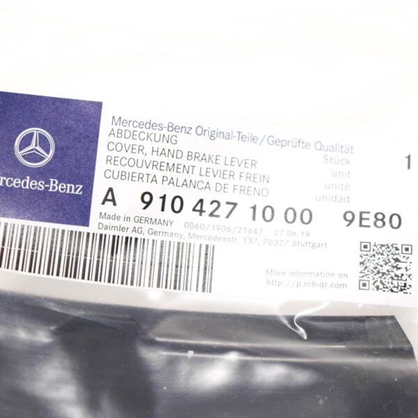 MERCEDES BENZ Sprinter W907 Hand Brake Lever Cover A91042710009E80 ORIGINAL - Image 2