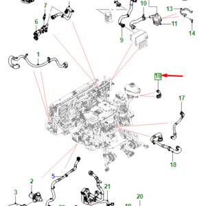 JAGUAR I-PACE X590 To Contactor Pipe T4K12182 ORIGINAL