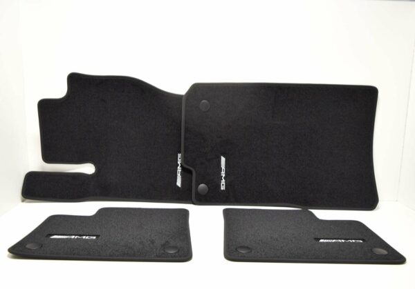 MERCEDES-BENZ GLE W166 Velour Floor Mat Set LHD AMG A16668056039F87 ORIGINAL