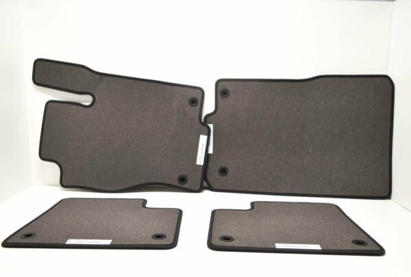 MERCEDES-BENZ GLE W166 Velour Floor Mat Set LHD AMG A16668056039F87 ORIGINAL - Image 2