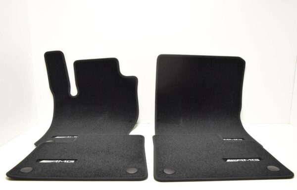 MERCEDES-BENZ GLE W166 Velour Floor Mat Set LHD AMG A16668056039F87 ORIGINAL - Image 5