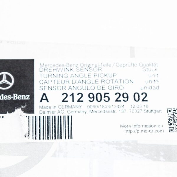 MERCEDES-BENZ E W212 2.1d 145kW Rear Left Level Sensor A2129052902 ORIGINAL - Image 4