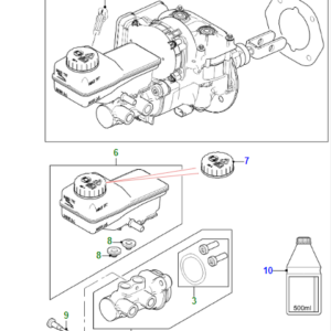 JAGUAR I-PACE X590 Brake Booster Seal T4A25967 ORIGINAL