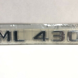 MERCEDES-BENZ ML W163 Rear Lid Model Plate Badge A1638171015 ORIGINAL