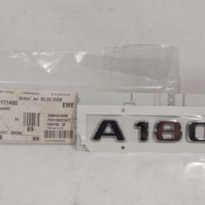 MERCEDES-BENZ A W176 Rear End Door Model Plate Badge A1768171400 ORIGINAL
