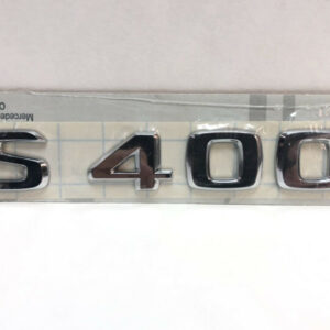 MERCEDES-BENZ S W220 Rear Lid Model Plate Badge A2208170515 ORIGINAL