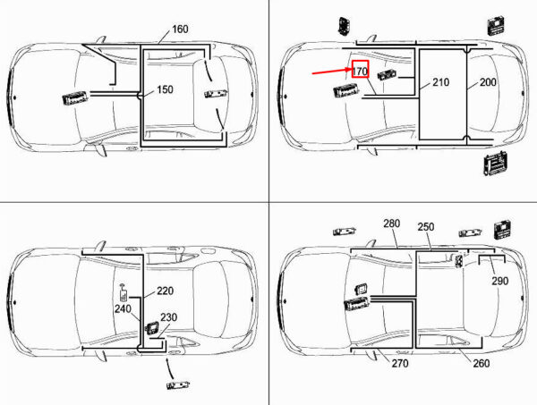 MERCEDES-BENZ E W213 Multimedia Box Wiring Harness A2135407150 ORIGINAL - Image 2