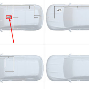 MERCEDES-BENZ GLS X167 Exhaust System Wiring Harness A1675405256 ORIGINAL