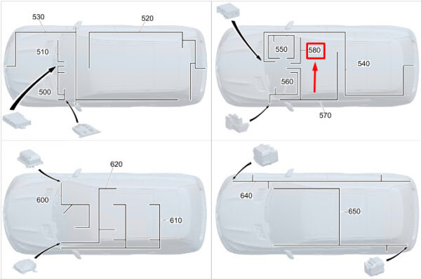 MERCEDES-BENZ EQC Non-Contact Gesture Wiring Harness A2935409803 ORIGINAL
