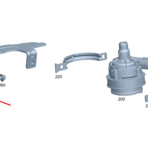 MERCEDES-BENZ CLS C257 Water Pump Bracket A2642031900 ORIGINAL