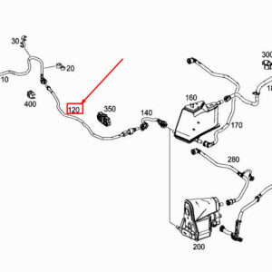 MERCEDES-BENZ A W177 Engine Purge Line A2474700264 ORIGINAL